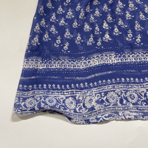 Express Sheer Blouse Tank Top‎ Fairy Floral Y2K BOHO Medium - Picture 3 of 8